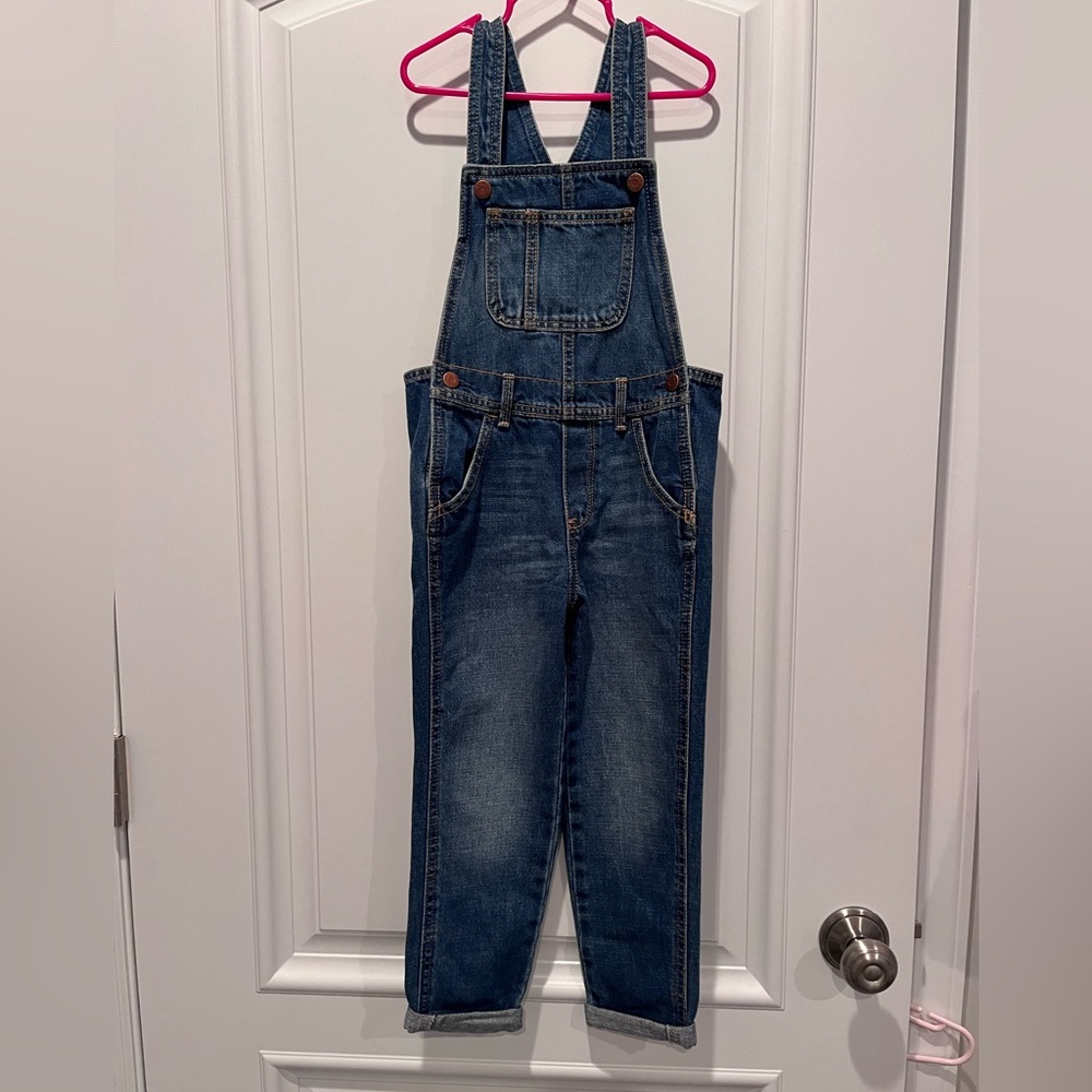 Old Navy Dark Blue Denim Overalls
